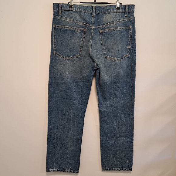 Zara Blue Boyfriend Jeans - Picture 7 of 12